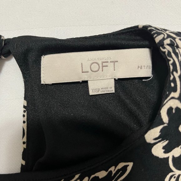 LOFT Floral Summer Dress Size XXSP - Picture 11 of 11